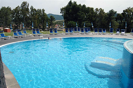 Le piscine termali di Sardegna Grand Hotel Terme